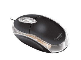 Quantum QHM222 Optical Mouse 3-Button 1000DPI Wired